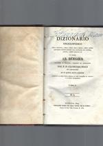 Dizionario Enciclopedico Della Teologia Ecclesiastica, Tomo V