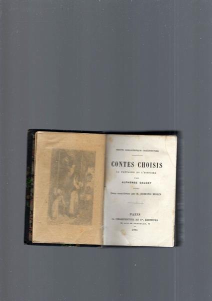 Contes Choisis - Alphonse Daudet - copertina