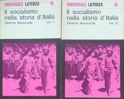 Il socialismo nella storia d'Italia - Gastone Manacorda - copertina