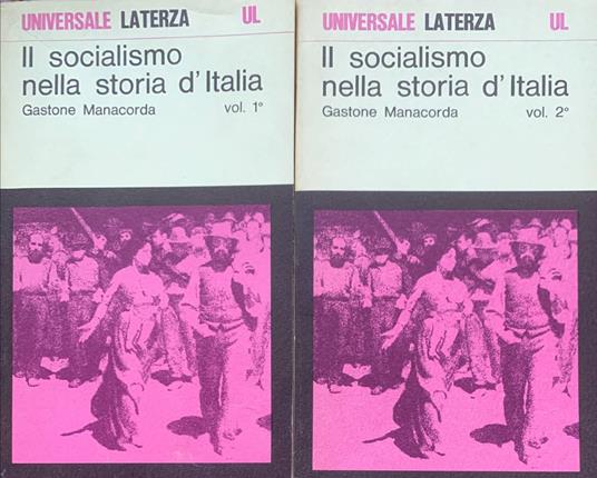 Il socialismo nella storia d'Italia - Gastone Manacorda - copertina