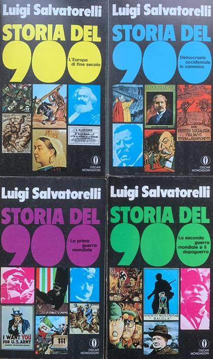 Storia del 900 - Luigi Salvatorelli - copertina