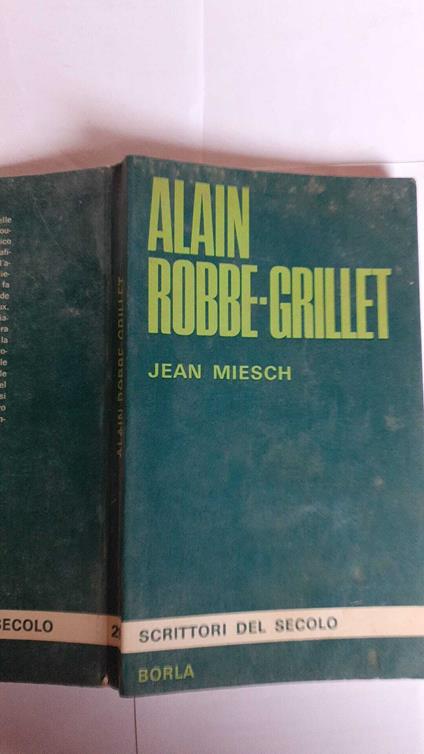 Alain Robbe-Grillet - Jean Miesch - copertina