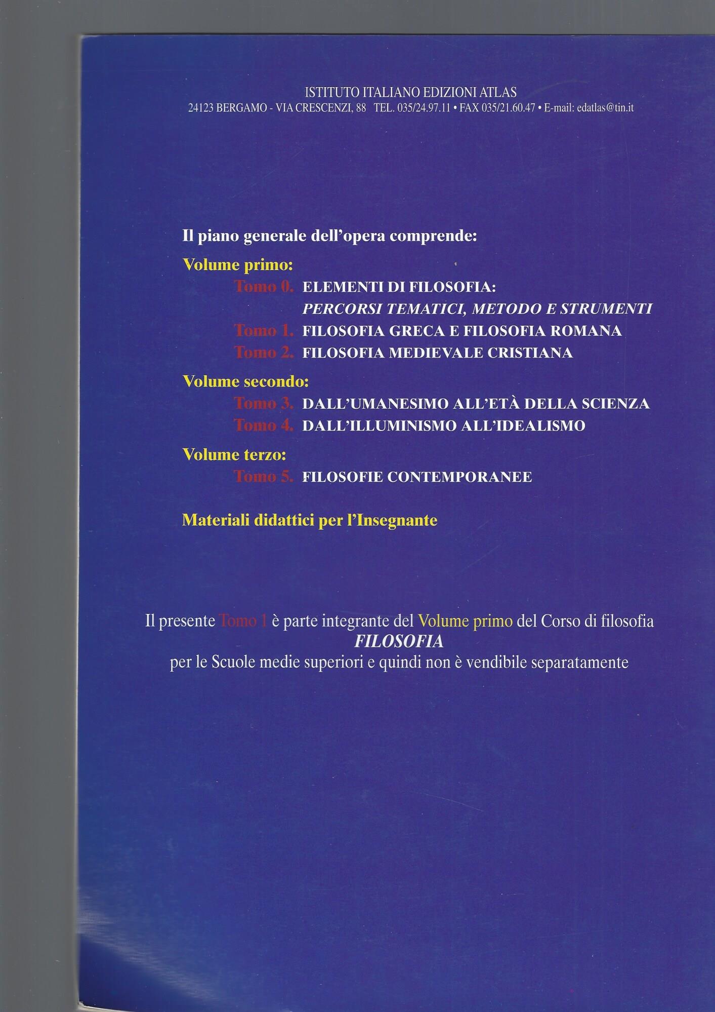 Filosofia. Per i Licei e gli Ist. Magistrali: 0,1, 2, 3