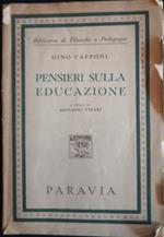 Pensieri sulla educazione