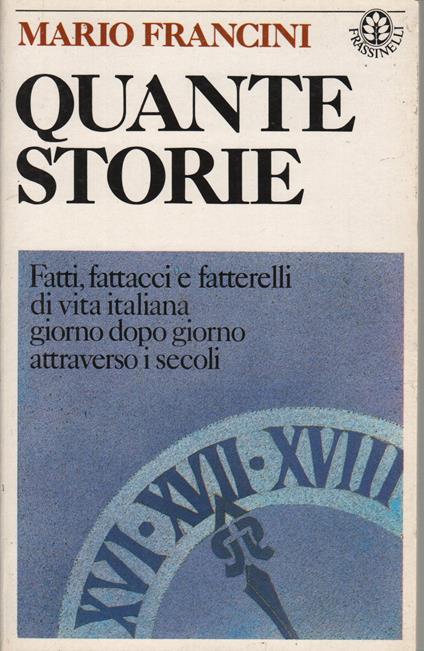 Quante storie - Mario Francini - copertina