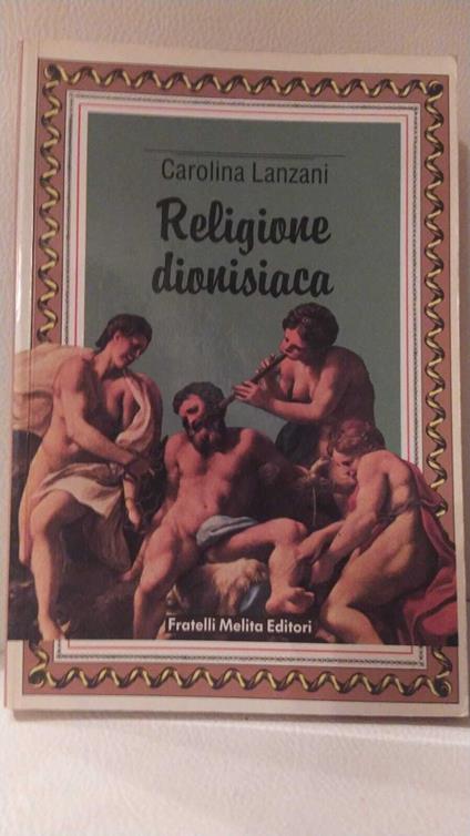 Religione dionisiaca - copertina