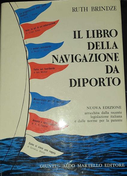 Il libro della navigazione da diporto - copertina