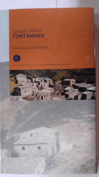 Fontamara - Ignazio Silone - copertina