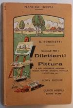 Manuale per i dilettanti di Pittura