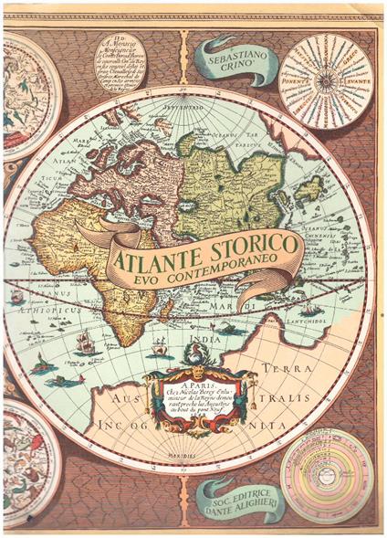 Atlante Storico Evo Contemporaneo Con Testo Esplicativo - Sebastiano Crinò - copertina