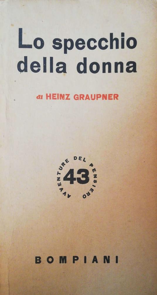 Lo specchio della donna - Heinz Graupner - copertina