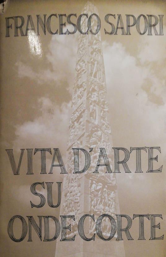 Vita d'arte su ondecorte - Francesco Sapori - copertina