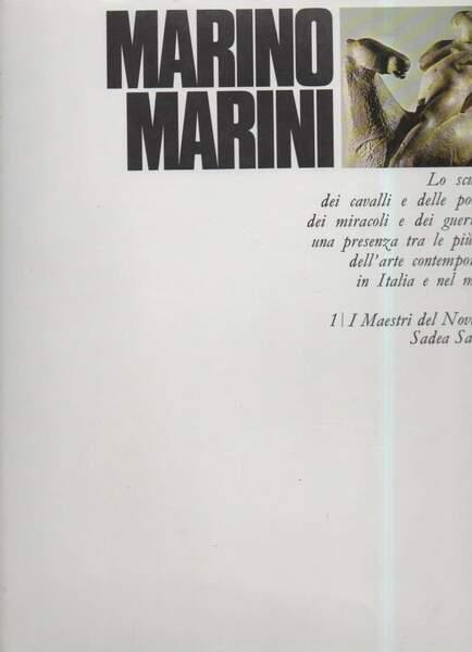 Marino Marini - Alberto Busignani - copertina