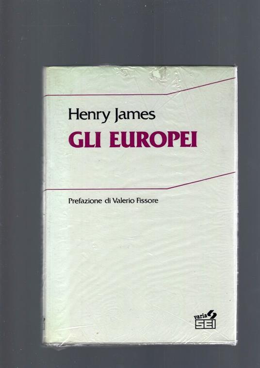 Gli europei - Henry James - copertina