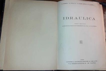 Idraulica - copertina