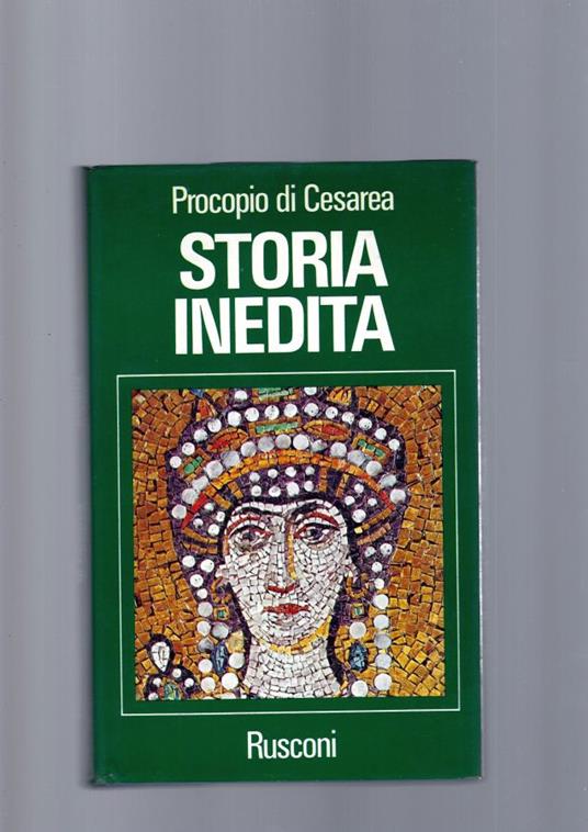 Storia Inedita - Procopio di Cesarea - copertina