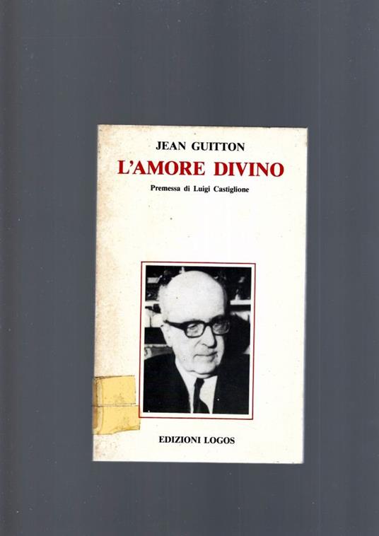 L' Amore Divino - Jean Guitton - copertina