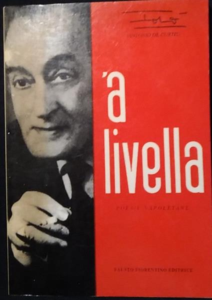 'a livella. Poesie napoletane - Antonio De Curtis - copertina