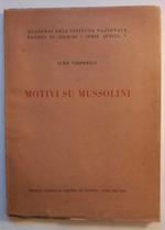 Motivi su Mussolini