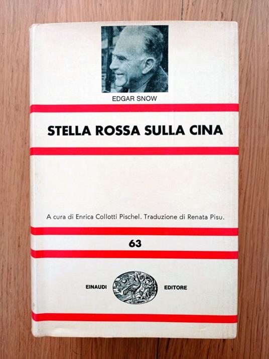 Stella rossa sulla Cina - Edgar Snow - copertina