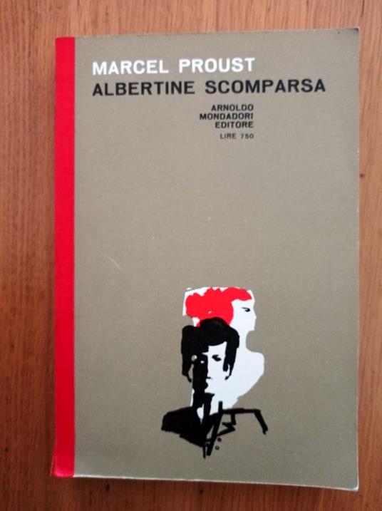 Albertine Scomparsa - Marcel Proust - copertina
