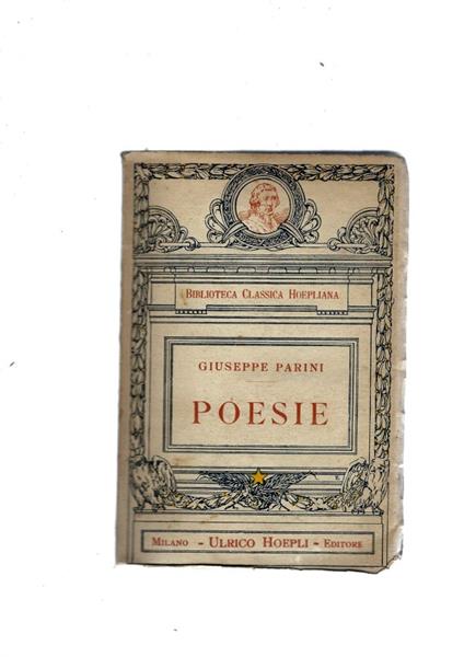 Poesie - Giuseppe Parini - copertina