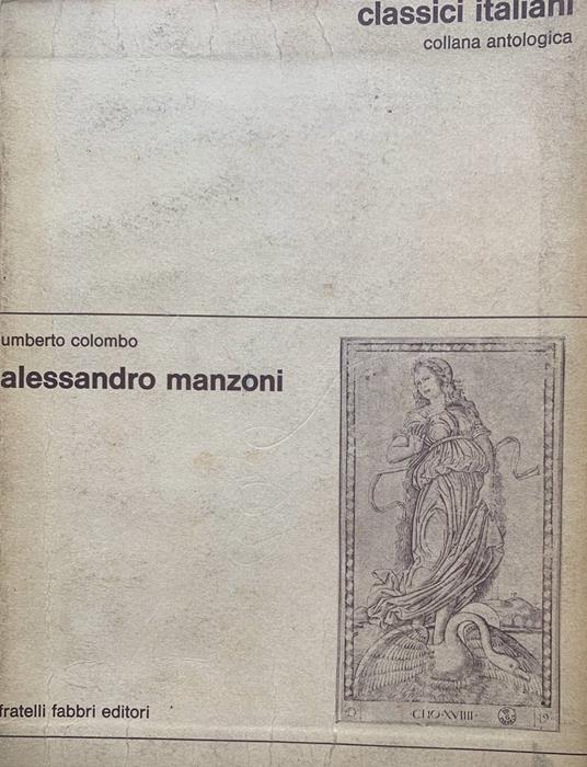 Alessandro Manzoni - Umberto Colombo - copertina