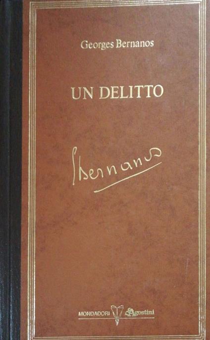 Un delitto - Georges Bernanos - copertina