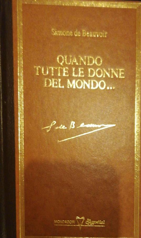 Quando tutte le donne del mondo .. - Simone de Beauvoir - copertina