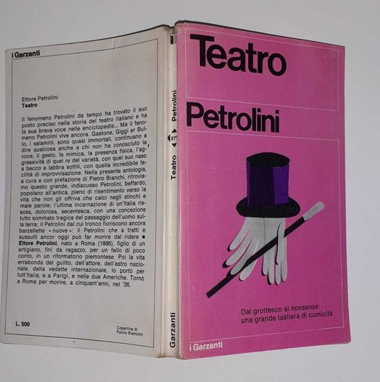 Teatro - Ettore Petrolini - copertina