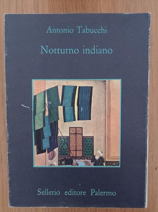 Notturno indiano - Antonio Tabucchi - copertina