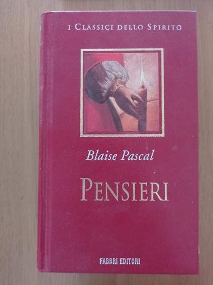 Pensieri - Blaise Pascal - copertina
