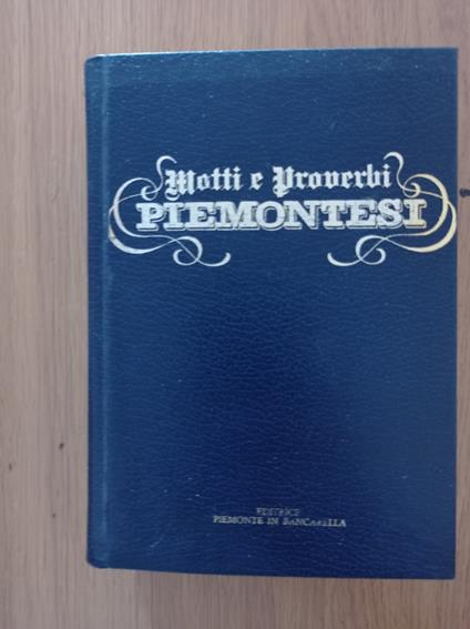 Motti e proverbi piemontesi - copertina