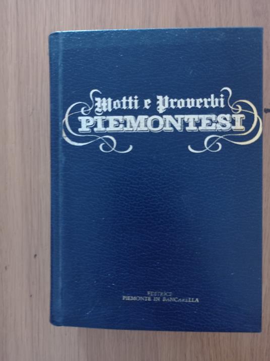 Motti e proverbi piemontesi - copertina