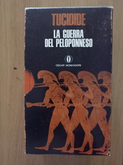 La guerra del Peloponneso (2 volumi con cofanetto) - Tucidide - copertina