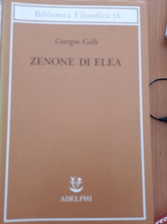 Zenone di Elea - copertina