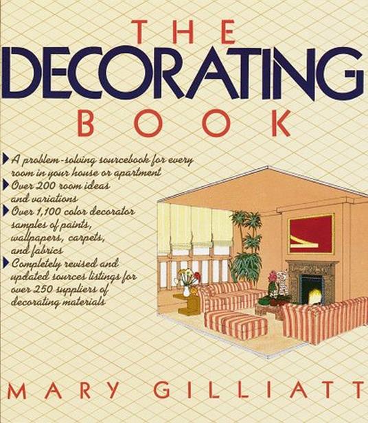 The Decorating Book - Mary Gilliatt - copertina