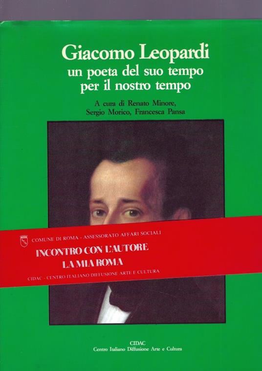 Giacomo Leopardi - copertina