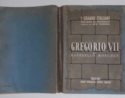 Gregorio VII - Raffaello Morghen - copertina