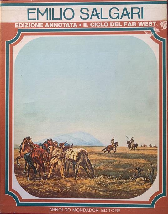 Il ciclo del far west - Emilio Salgari - copertina