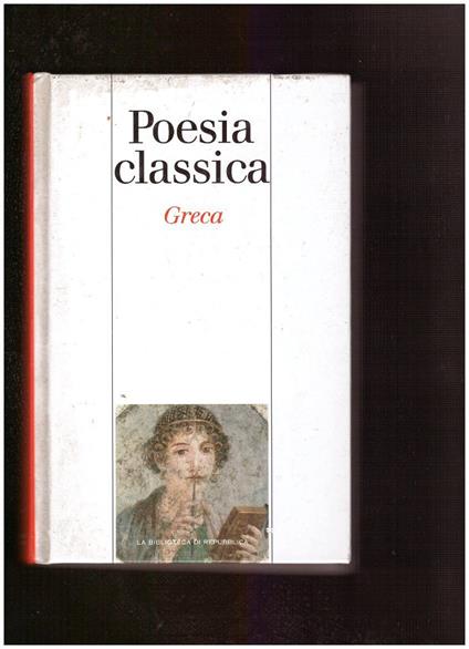 Poesia Classica Greca - Simone Beta - copertina