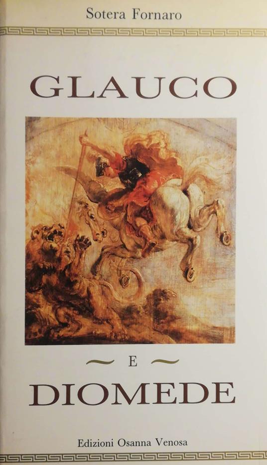Glauco e Diomede - Sotera Fornaro - copertina