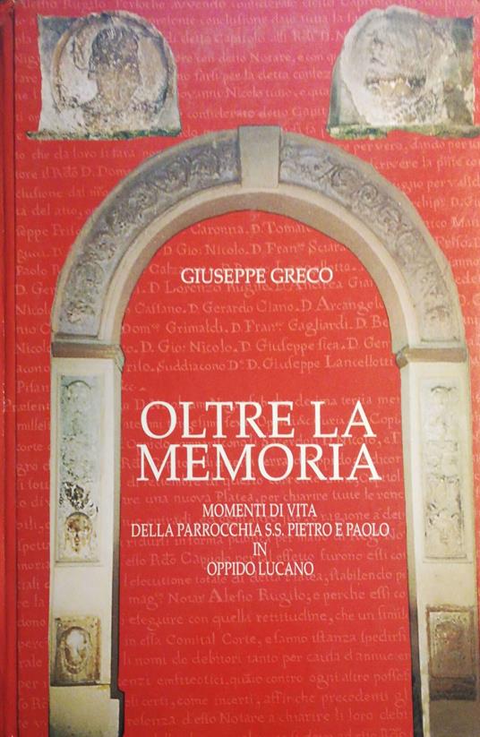 Oltre la memoria - Giuseppe Greco - copertina