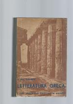 Storia Della Letteratura Greca