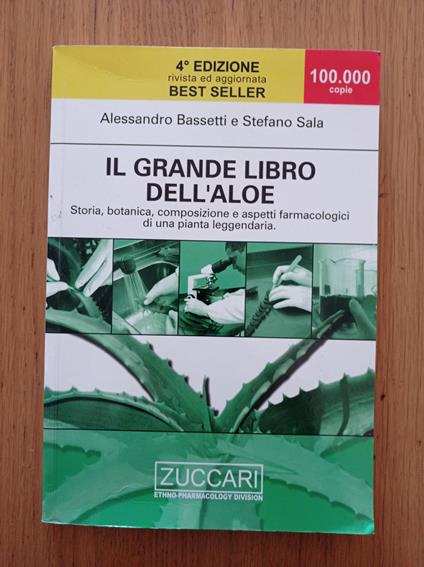 Il grande libro dell'aloe - Alessandro Bassetti - copertina