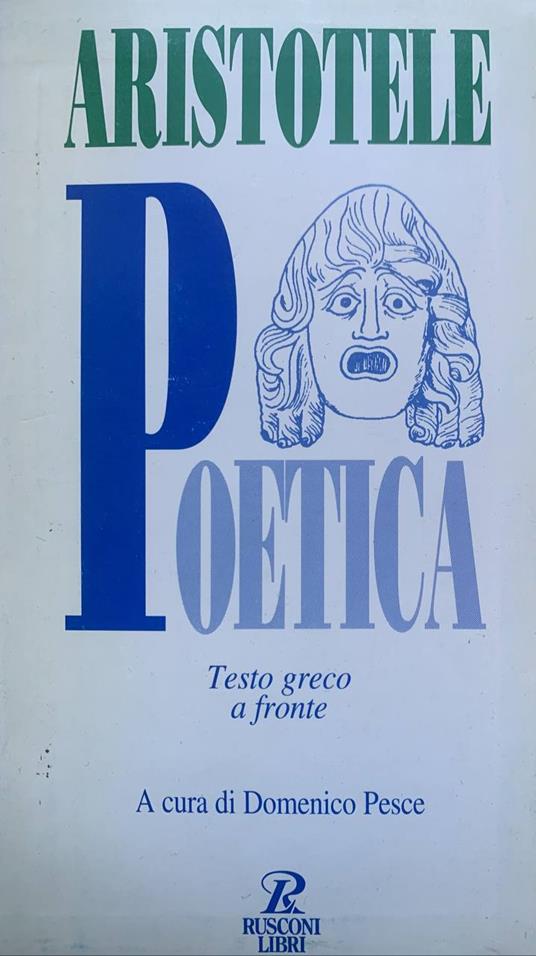 Poetica - Aristotele - copertina