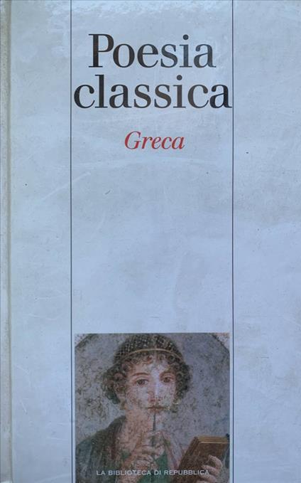 Poesia classica greca - copertina