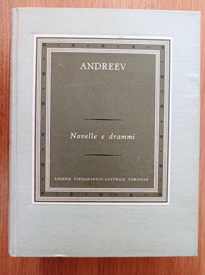 Novelle e drammi - Leonid Andreev - copertina