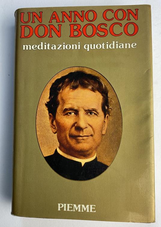 Un anno con don Bosco. Meditazioni quotidiane - copertina
