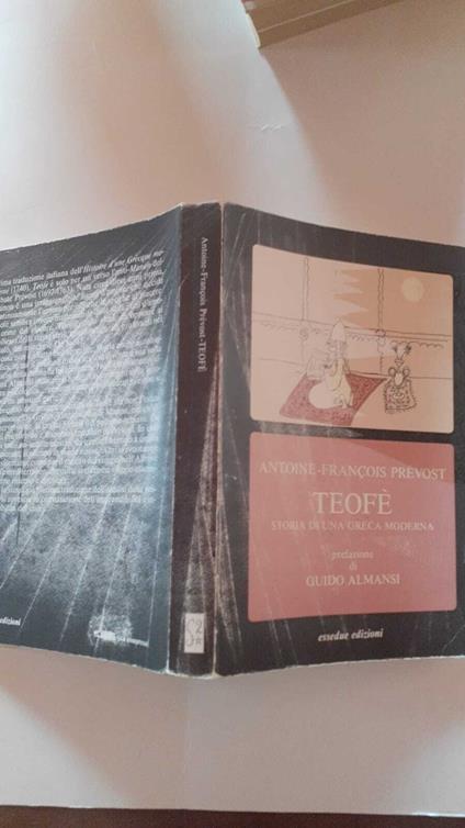 Teofè storia di una greca moderna - Antoine-François Prévost - copertina